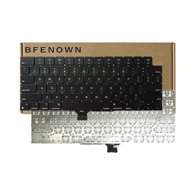 Replacement US Keyboard for MacBook Pro M1 Pro Max Retina 14/16'' A2442/A2485 2021 M2 A2779/A2780 M3 A2918 A2991 A2992 2023 Year