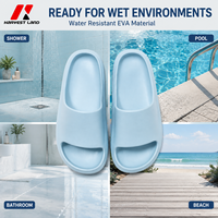 Ciabatte Unisex in EVA con Logo Personalizzato in PVC Morbido, Leggere e Antiscivolo per Hotel, Spiagge e Piscine, Vendita all'Ingrosso