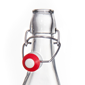 Botellas de Vidrio de 16 Oz con Tapa Abatible para Cerveza, Kombucha, Kefir, Extracto de Vainilla, <span class=keywords><strong>Coquito</strong></span>, Licor, Jugo, Té - Product Image 2