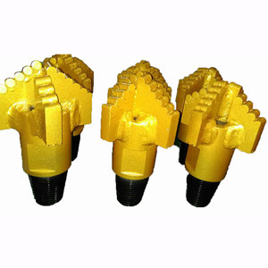 Geotec Wuxi vương miện ma trận cơ thể thép cơ thể 3/5 lưỡi cánh <span class=keywords><strong>PDC</strong></span> không coring bit khai thác đá khoan bit - Product Image 1