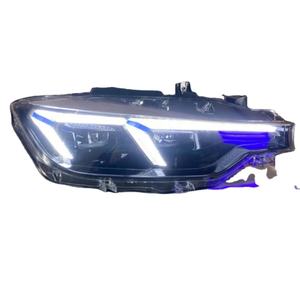 Nuevo estilo de faros delanteros LED completos compatibles con la serie 3 F30 F35 2012-2018, conectar y usar, con señal de giro dinámica y ensamblaje DRL. - Product Image 1