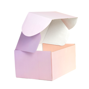 Custom Shell-Shaped Skincare Beauty Set Mailer <b>Box</b> with Recycled Paperboard 1.5mm Thick Foam Lining Custom Logo & Embossing - Product Image 1