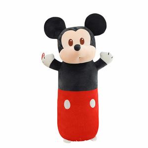 Dễ thương Mickey chuột <span class=keywords><strong>Minnie</strong></span> Chuột giường Comforter PP bông đầy xi lanh sang trọng gối rửa sinh nhật hỗ trợ giấc Ngủ Thú nhồi bông - Product Image 5