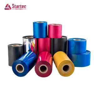 Rubans de codage de date colorés vendus en usine, compatibles avec les imprimantes d'étiquettes et les machines <span class=keywords><strong>à</strong></span> fax, largeur 12 mm, matériau PET - Product Image 2