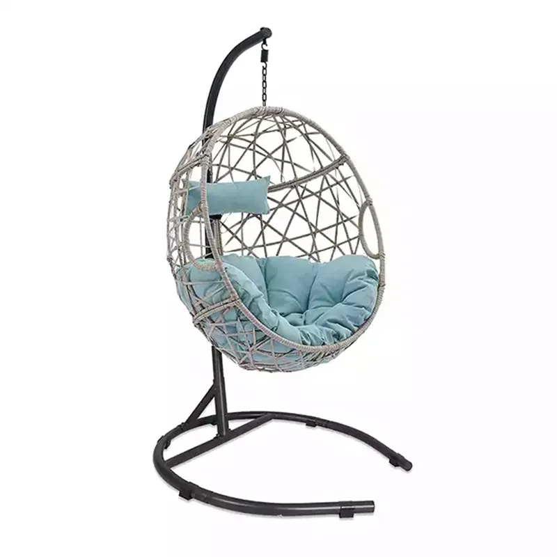 Уличный садовый круглый прочный подвесной гамак YASN для спальни, кресло для отдыха на открытом воздухе, качели в форме яйца, высокое качество