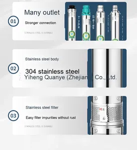 175qj loạt thép không gỉ giếng sâu bơm chìm 5HP DIESEL nhiên liệu áp lực cao 1inch mở cho chất lỏng nước thúc đẩy thép - Product Image 2