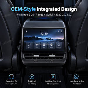 Écran de divertissement arrière H86 de 8,66 pouces pour Tesla Model 3 Model Y Android 13 4 Go 64 Go - Product Image 4