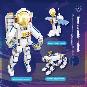 ของเล่นนิยายวิทยาศาสตร์นักบินอวกาศใหม่58271ตัวต่อสามในหนึ่ง DIY บล็อกก่อสร้างพลาสติก ABS 40ชิ้น - Product Image 2