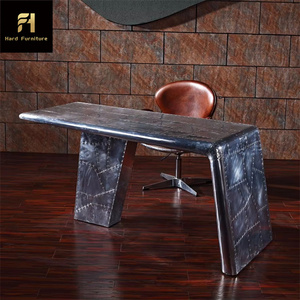 Stile Punk in <span class=keywords><strong>metallo</strong></span> struttura Cool-lessing <span class=keywords><strong>scrivania</strong></span> con punto di vista di Design CEO tavolo <span class=keywords><strong>Vintage</strong></span> lusso <span class=keywords><strong>scrivania</strong></span> da ufficio - Product Image 4