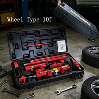 Cric de réparation automobile en acier haute résistance, 10T, à double piston, séparable, certifié CE, emballage en boîte, vente en gros usine AUTO