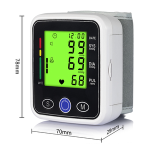 Monitor bp recarregável pulso, monitor profissional totalmente automático da pressão arterial 2021 - Product Image 2