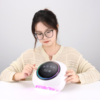 Nouvelle conception, lampe à ongles UV LED sans fil rechargeable, 98 watts, haute puissance, professionnelle, pour vernis gel, sécheuse à ongles pour école de manucure