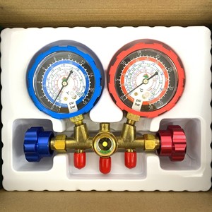 Manómetro de refrigerante Hongsen, manómetro doble HS-536C, herramienta de prueba de presión para aire acondicionado, para carga de freón en automóviles - Product Image 3