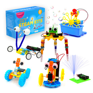 Kits STEM DIY en plastique écologique pour enfants, jouets musicaux et scientifiques à thème de dessins animés, ensembles éducatifs en boîte à assembler, pour les âges de 4 à 14 ans, TONGCHENG - Product Image 3