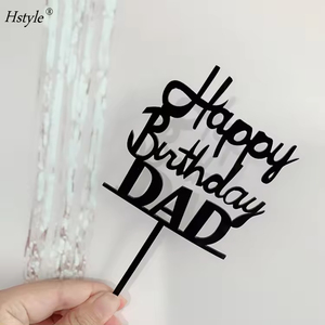Hstyle meilleur <span class=keywords><strong>papa</strong></span> Super <span class=keywords><strong>papa</strong></span> amour père gâteau choisir <span class=keywords><strong>pour</strong></span> heureux fête des pères thème <span class=keywords><strong>papa</strong></span> fête <span class=keywords><strong>d</strong></span>'<span class=keywords><strong>anniversaire</strong></span> gâteau <span class=keywords><strong>d</strong></span>écorations fournitures - Product Image 3