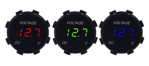 Voltmetro a pannello digitale DC 12V-24V <span class=keywords><strong>Display</strong></span> a Led misuratore di tensione elettrico Tester Volt impermeabile <span class=keywords><strong>per</strong></span> <span class=keywords><strong>auto</strong></span> moto barca ATV camion - Product Image 6