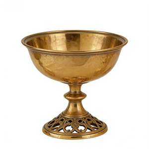 Cáliz de Latón de Alta Calidad, Fabricación Personalizada OEM, Mecanizado CNC, Hecho en Guangdong, para Iglesia, Bodas y Eventos Religiosos - Product Image 3