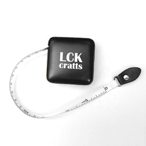 Cinta métrica <span class=keywords><strong>de</strong></span> cuero PU, cinta métrica retráctil para el cuerpo, cinta métrica para coser telas, sastres, medidas médicas - Product Image 5