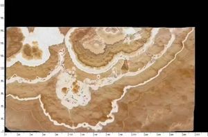 Marmo Rosa con Motivo PeacockStone, Design Moderno, Forte Traslucenza, Finitura Lucida in Giada per Ville, Schema Colori Stratificati - Product Image 6