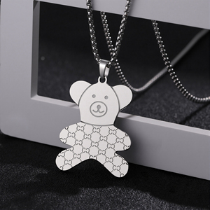Collar con Colgante Geométrico Rectangular de Acero Inoxidable al por Mayor, Collar Personalizado con <span class=keywords><strong>Palabras</strong></span> de Amor <span class=keywords><strong>para</strong></span> Mujeres y Hombres, Joyerí<span class=keywords><strong>a</strong></span> - Product Image 3
