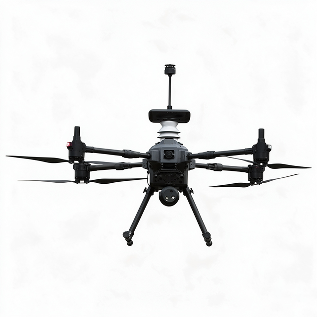 Professional Industrial Drones Multirotor Payload Platform for Surveying and Mapping with Rapid Efficient Stable