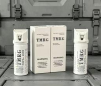 TMRG (SNOW) Spray Mousse Rechargeable en Forme de Mousqueton, 60ML, Liquide Multicolore en Aérosol