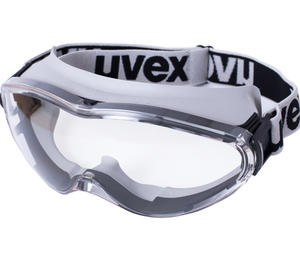 透明な PC メガネ & グレーの安全ゴーグル 曇り止め & 傷防止フェイスシールド 2000 年以降、紫外線から目を保護 - Product Image 6