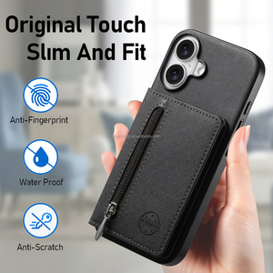 Plus haute qualité en gros en <span class=keywords><strong>cuir</strong></span> de luxe Sublimation étui de téléphone portable pour <span class=keywords><strong>Apple</strong></span> <span class=keywords><strong>Iphone</strong></span> 16 Plus personnalisé couverture mobile - Product Image 4