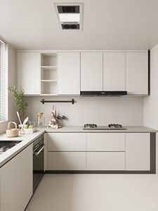 Mobili da Cucina <span class=keywords><strong>in</strong></span> Legno Massello <span class=keywords><strong>con</strong></span> Ante a Sollevamento, Personalizzabili, Fornitura Diretta dalla Fabbrica, Facili da Installare - Product Image 5