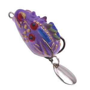 Esca Artificiale a Forma di Rana Cava con Pale Rotanti e Ganci Anti-Incaglio per la Pesca al Luccio di Fiume - Novità - Product Image 6