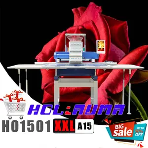 High Precision Single Head Same As Brother Barudan 6 Head Flat Ca p Socks Designing Software Computerized Embroidery Machine