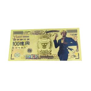 ธนบัตรพลาสติกฟอยล์สีทองสำหรับสะสมธนบัตรอะนิเมะคลาสสิกแบบ<span class=keywords><strong>ใหม่</strong></span>จำนวน9ชิ้น - Product Image 2