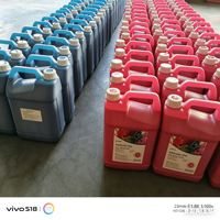 Encre Solvant Résistante aux UV en Vente Directe Usine pour Imprimante SPT 510GS 35PL, Impression d'Étiquettes PVC 5L CMYK
