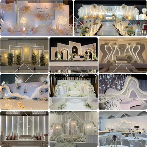 Fondo de Boda Acrílico Luminoso SMOOTH, Duradero y Lujoso, Blanco, 600x270cm, para Decoración de Escenarios - Product Image 6