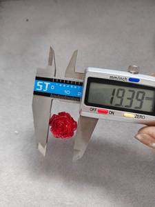 100 pièces de fleurs en résine dorée scintillante de 18 mm, à dos plat, roses, embellissements, cabochons, bricolage, scrapbooking, fabrication de cartes - Product Image 6