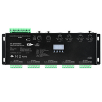 Decodificador DMX RDM Ultra-Pro de 25 Canales - Salida de Alta Corriente de 100A, Actualización OTA y Protección Contra Rayos para Grandes Proyectos LED SR-2108B-M25