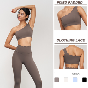 Top Deportivo de Yoga para Mujer, Personalizable al Por Mayor, de Alta Elasticidad, con una Sola Tira, para Entrenamiento Físico y Deportes de Alto Impacto - Product Image 2