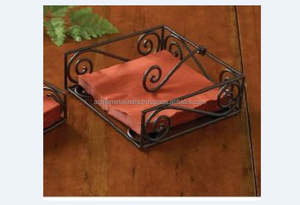 Servilletero de supermercado con logotipo impreso personalizado en metal con acabado elegante, ideal para soluciones creativas de almacenamiento de llaves de vajilla - Product Image 2