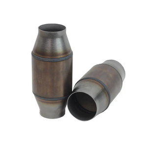 ตัวเร่งปฏิกิริยาทรงกลมเซรามิก<span class=keywords><strong>2</strong></span> "<span class=keywords><strong>2</strong></span>.5" <span class=keywords><strong>3</strong></span> "นิ้วเครื่องฟอกไอเสียเชิงเร่งปฏิกิริยาสากล EURO4 <span class=keywords><strong>3</strong></span>ทางปรับแต่งได้ - Product Image 3