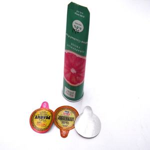 ฝาปิดผนึกฟอยล์อลูมิเนียมตัดตายสำหรับหลอดกระดาษไอศครีม,Pp/PLA/PET <span class=keywords><strong>ถ้วย</strong></span> - Product Image 5