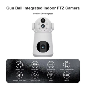Konsumsi daya rendah dalam ruangan 4MP 4G kamera baterai lensa ganda v380pro dengan deteksi gerak PIR - Product Image 3