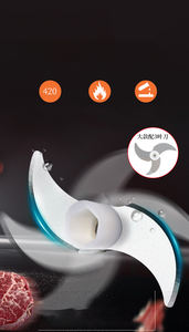 Mini hachoir à ail USB sans fil CL125 250 ml pour légumes, piments et viande – Gadget de cuisine en gros - Product Image 2