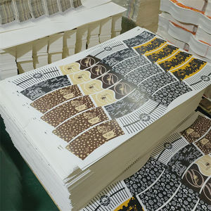 Papel para vasos impresos, resistente al agua, <span class=keywords><strong>con</strong></span> revestimiento de PE, materia prima para vasos de papel - Product Image 4