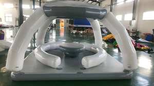 QIQU Isla Flotante Acuática con Sofá y Mesa para Alquiler en Resorts, Bar Flotante Inflable de Lujo - Product Image 2