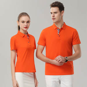 T-shirts de <span class=keywords><strong>golf</strong></span> respirants pour hommes séchage rapide ajustement personnalisé votre propre conception 95% coton 5% polo en spandex - Product Image 2