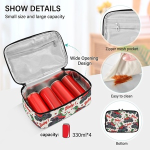 กล่องข้าวกลางวันอลูมิเนียมฟอยล์พิมพ์ลายการ์ตูนแบบกำหนดเองรักษ์โลก พร้อมกระเป๋าเก็บความร้อนสำหรับเด็ก - Product Image 3