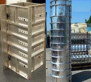 Justaucorps 6061 t6 en béton <span class=keywords><strong>euro</strong></span>-aluminium, moulure pour colonne, mur - Product Image 3