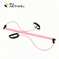 Barre d'entraînement pour les membres supérieurs et la rééducation PINJIAN avec corde de tonification musculaire et bandes de résistance en boucle pour la musculation