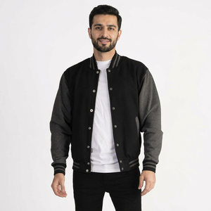 Custom Logo Print OEM Designer Blank <b>Men</b> Varsity Jacket New Design Letterman College Baseball Varsity Jacket For <b>Men</b> - Product Image 1