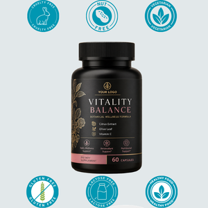 Vitality Heart Extra Strength 1000mg Citrus Essence + Olive Leaf &amp; <strong>Vitamin</strong> C (Doctor Formulated Heart Health Supplement, 60 <strong>Caps</strong> - Product Image 6